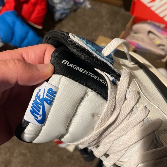 Jordan 1 fragment size 11 no box extra laces - Picture 7 of 10